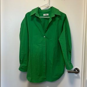 Frankie shop green shirt